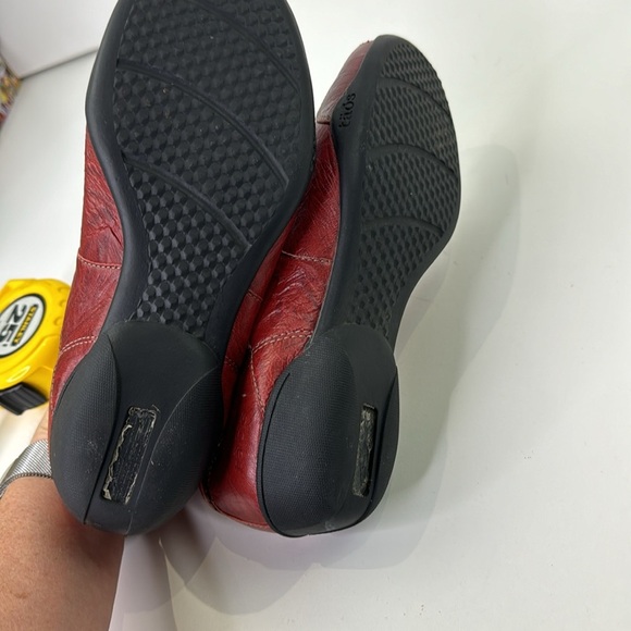 Taos Mary Jane red leather women’s size 7 - Picture 10 of 12